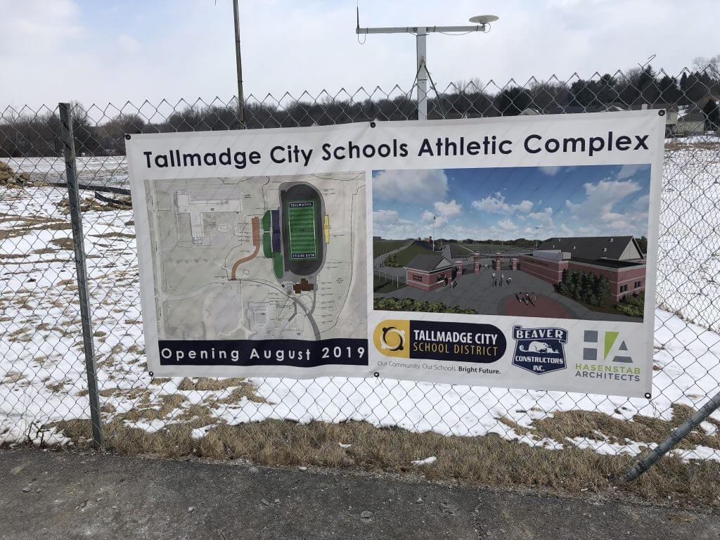 We're proud to supply hydronic heat to Beaver Constructors for their winter construction climate control needs at the Tallmadge City School Athletic Complex.